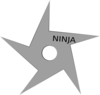 Ninja Star Clip Art